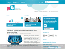 Tablet Screenshot of internetinnovators.com
